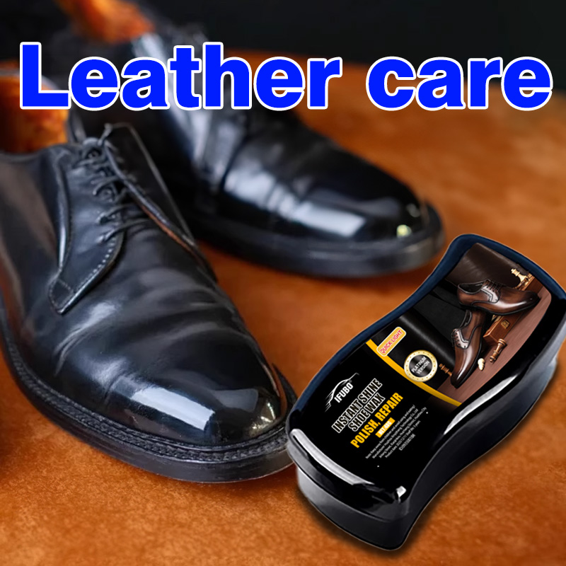 Sneaker Leather Care - Ifubo Instant Shine schoenwas spons, kleurloze