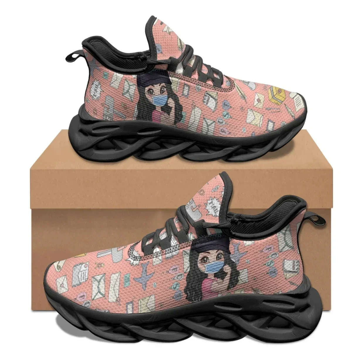 Nieuwe Cartoon Postman Girl De - Sneaker Career recensie en prijs