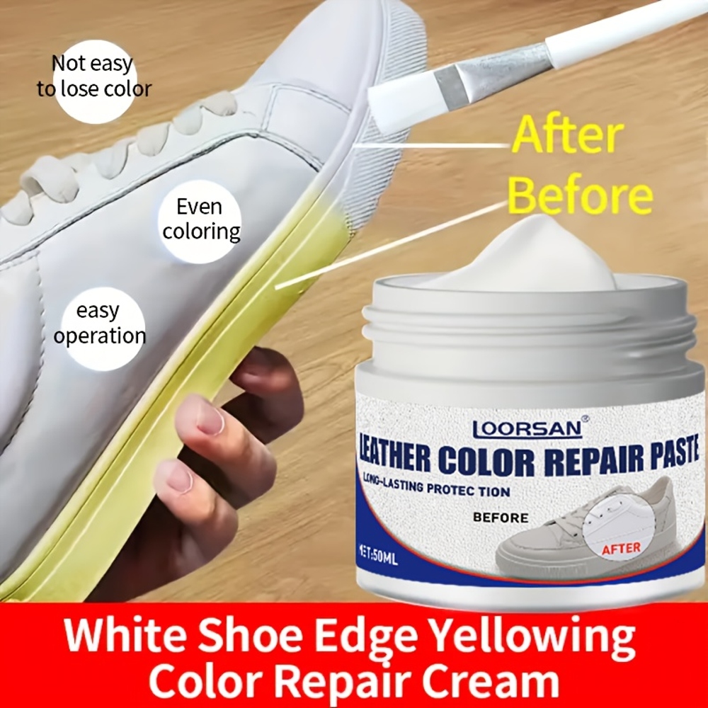 Reparatieset van wit leer - Ge - Sneaker Care Products recensie en prijs